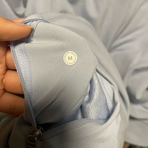 Lululemon Light Blue Crewneck Sweatshirt with Minimal Branding - Picture 11 of 11